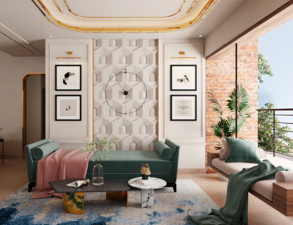 Complete luxury interior design services by The Artful Adobe Banashankari