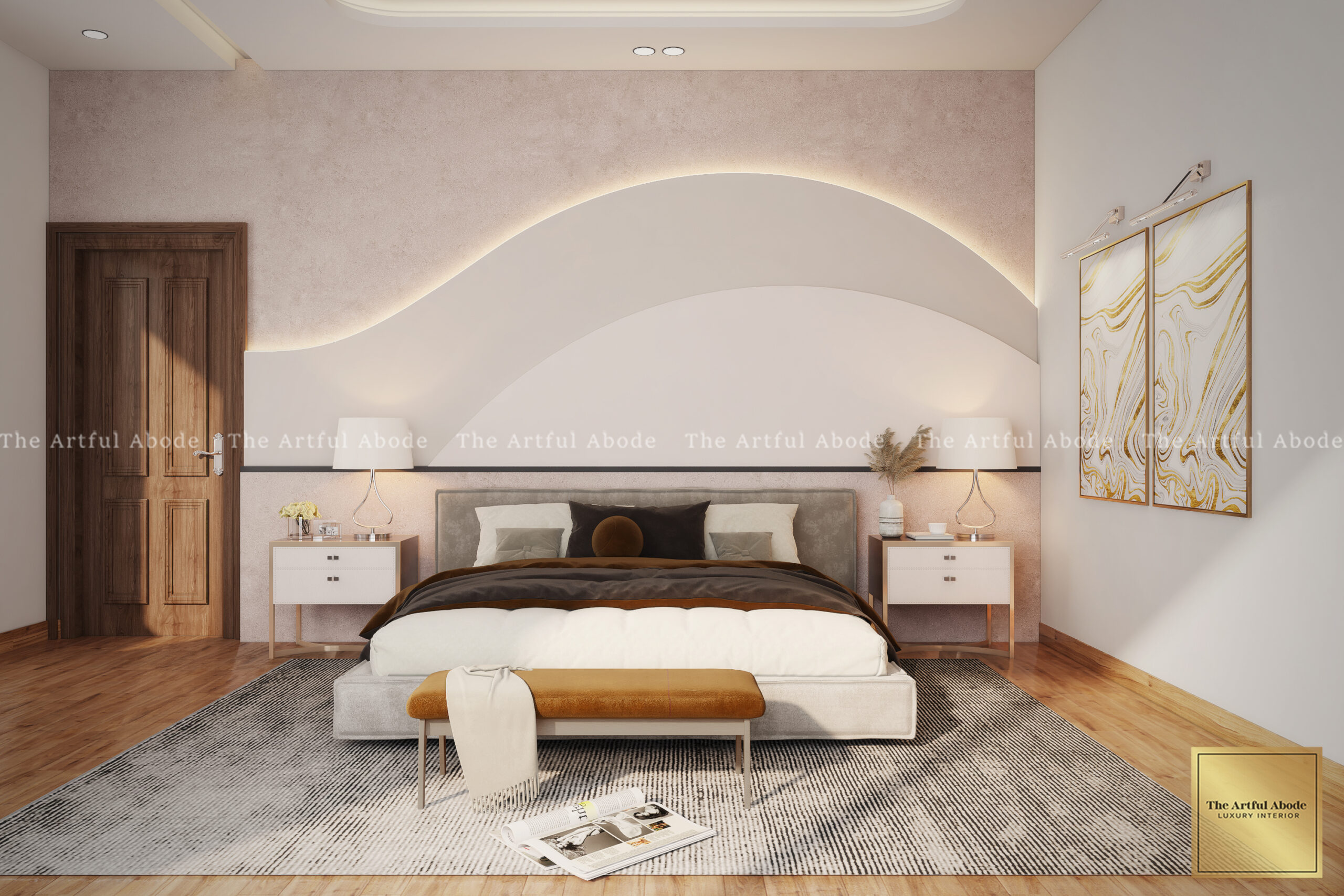 Spatial layout and room flow