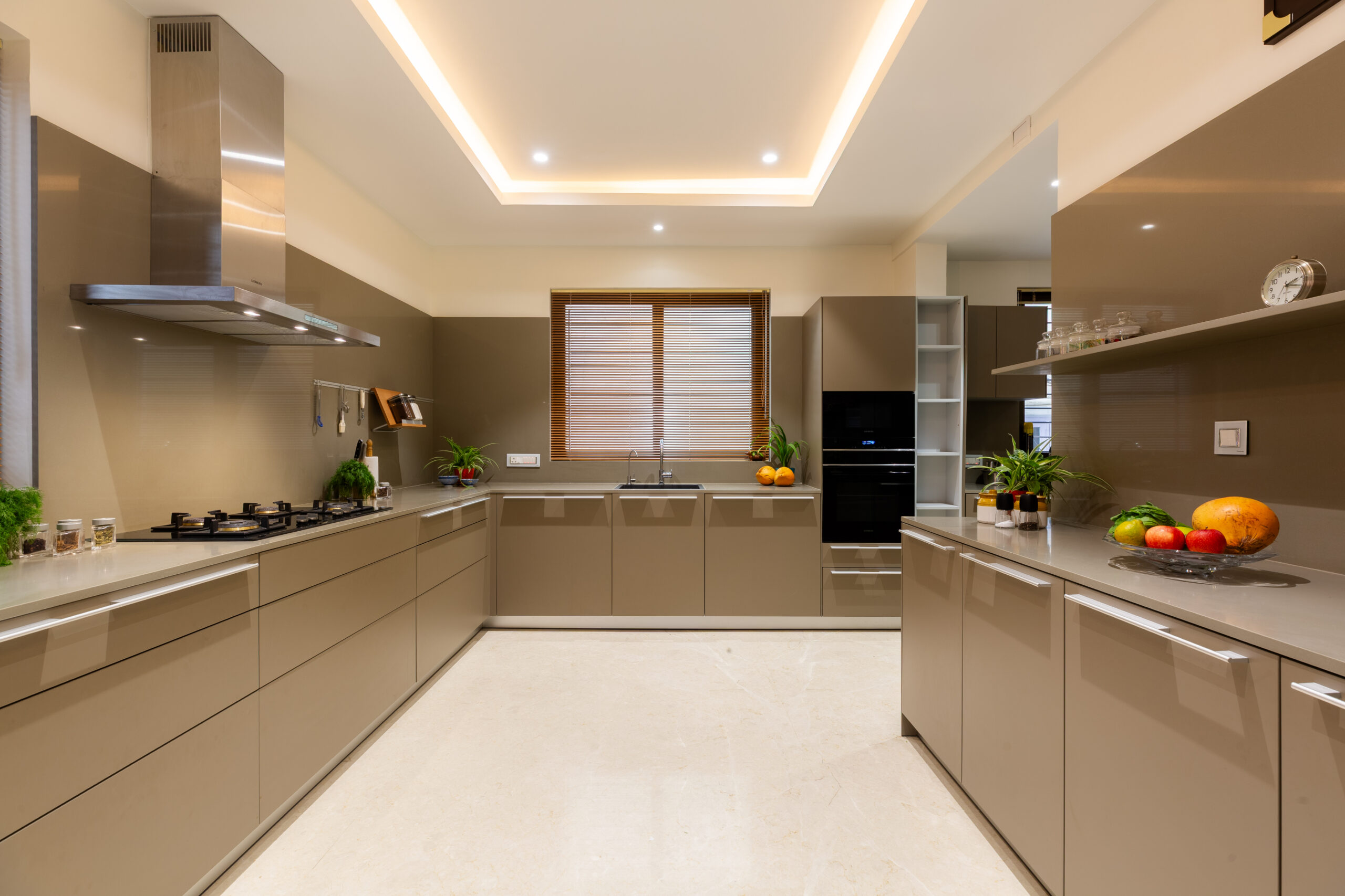 Parallel kitchen layout for narrow spaces - The Artful Abode